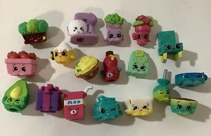Shopkins Mini Figures Lot of 18 Toys Variety ~Milk, Mixer, Avocado, Chair - Picture 1 of 8