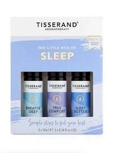 Tisserand The little Box Of Sleep Pulse Point Roller Balls 3 X 10ml DAMAGED BOX - Picture 1 of 2