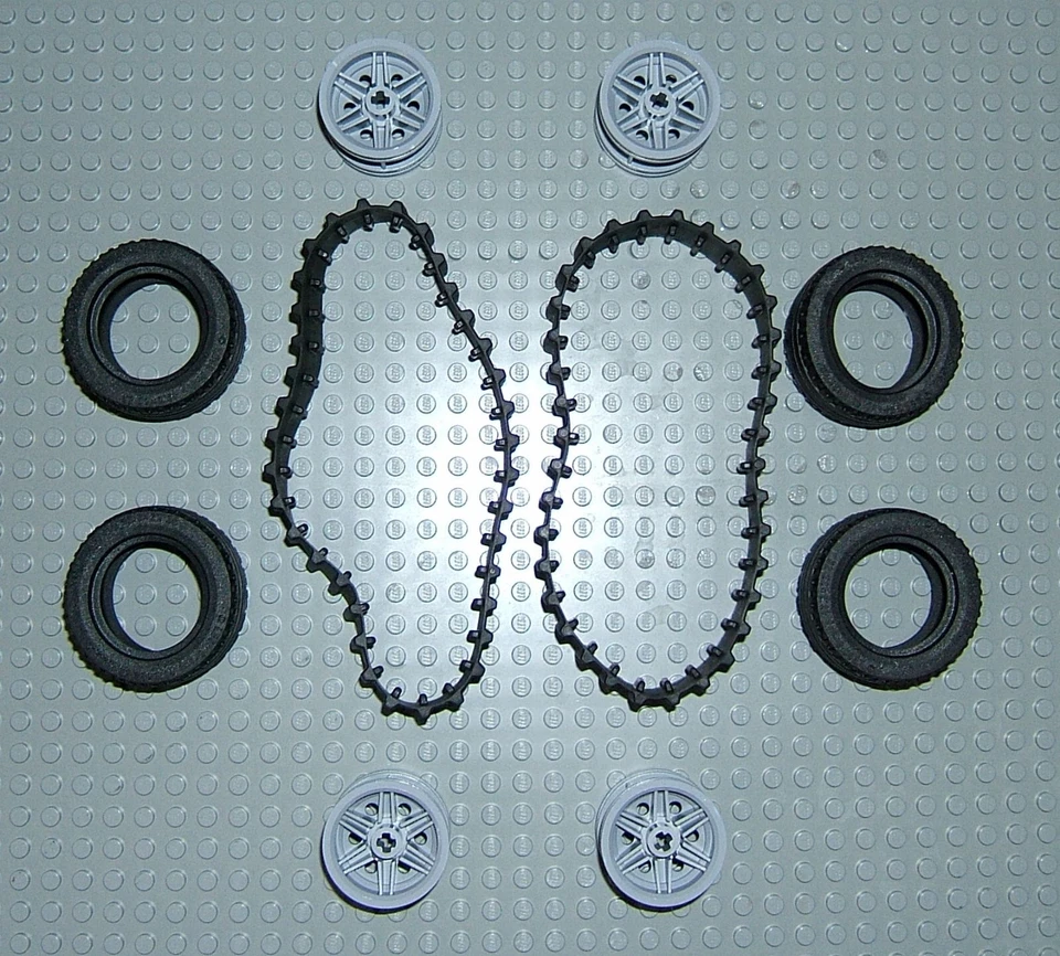 LEGO NXT EV3 Technic Wheels + Tracks - EXCLNT 8547 8527 Mindstorms - Image 1 of 1