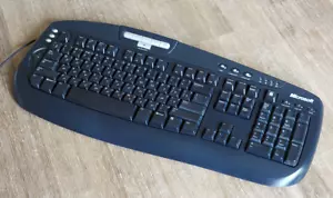 RARE pre-war! Microsoft Digital Media Russian Cyrillic Computer Keyboard - Picture 1 of 2