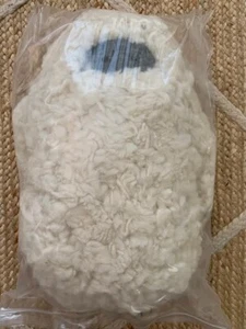 Cuscino lombare lana alabastro West olmo a forma di yeti 16"h. - Foto 1 di 1