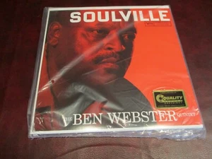 BEN WEBSTER VERIFIED 1ST STAMPER LOW #109 SOULVILLE RARE 45RPM 200G AUDIOPHILE - Picture 1 of 2