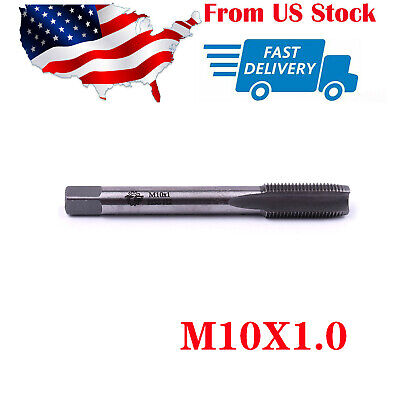 M10x1.0 HSS Metric Machine Taper Plug Tap Right Hand Screw Thread Drill Bits • 11.30$