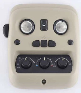 03 - 06 Suburban Tahoe Yukon Overhead Console HomeLink Climate Control Lt Shale - Picture 1 of 12