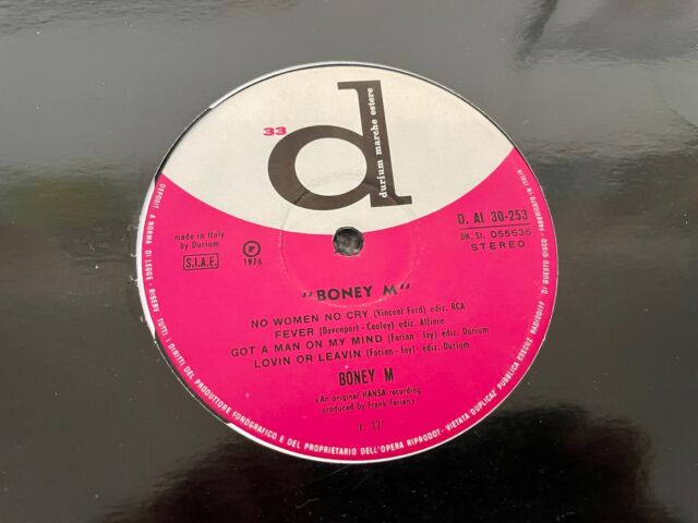 Boney M. – No Woman No Cry (1977, Vinyl) - Discogs