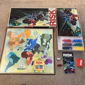 Vintage RISK Board Game Global Domination Parker Brothers 1980 Complete 100% CIB - Picture 1 of 9