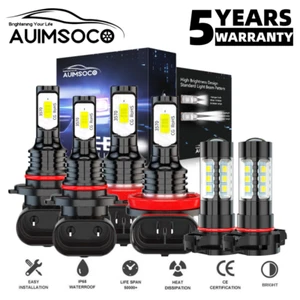 Combo de faros LED + bombillas antiniebla para Chevrolet Colorado 2015-2020 2021 2022 - Imagen 1 de 14