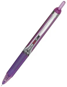 26066 Pilot Precise V5 RT Rollingball Pen, Ex Fine 0.5mm, Purple, Pack of 6 - Picture 1 of 1