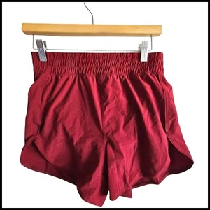 Avia Athletic Shorts Running Gym Maroon Activewear Shorts Kids Size S - Picture 1 of 7