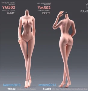 YM502 1/6 große Brust dünne Taille Mädchen 12" weibliche Actionfigur Körper Hände Fuß - Bild 1 von 25