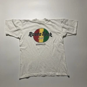 vintage rasta rock cafe barbados tee size medium - Picture 1 of 5
