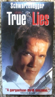 True Lies with Arnold Schwarzenegger on VHS, Factory Sealed Copy - Image 1 of 4