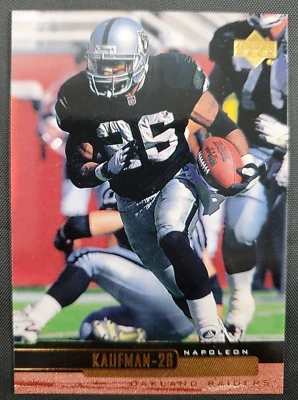 1999 Upper Deck Football Card Napoleon Kaufman Raiders #159 FREE SHIPPING! - Image 1 of 2