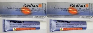 Ibuprofen Topical Gel Radian B Relief Back Rheumatic Arthritis Pain 30g  2 Packs - Picture 1 of 5