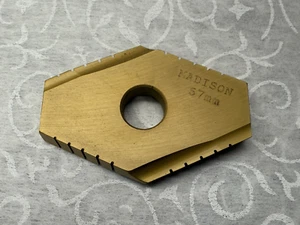 MADISON UTENSILI DA TAGLIO Duodex Vanga Inserti Indicizzabili 67mm T-15 HSS Serie V - Foto 1 di 5