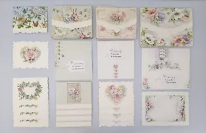 Carol Wilson Stationary Embossed Floral Note Cards ~ 27 Total: Incomplete Sets - Afbeelding 1 van 24