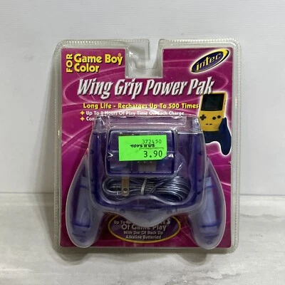 Batería Recargable Color Intec Gameboy De Colección Agarre Púrpura Transparente Nuevo de Lote Antiguo Sellado NUEVO Foto 1 de 4