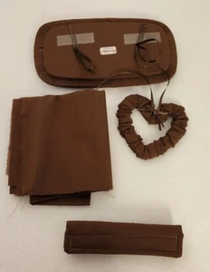 Geldbörse Kit für Longaberger Dresden Tour I Korb braun gesteppter Deckel/Herzbinde + - Bild 1 von 7
