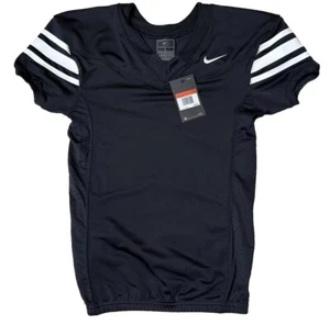 New Nike Stock Vapor Pro Football Jersey Boys Youth Large Black White CI3909-012 - Picture 1 of 6