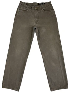 Eddie Bauer Denim Men's Jeans Washed Brown Relaxed-Fit Rigid 1207 34x36 - Picture 1 of 24