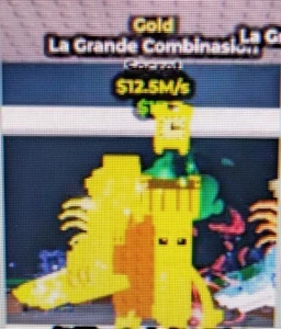 Gold La Grande Combinasion #Steal A Brainrot# Secret# entrega rápida# - Imagen 1 de 1