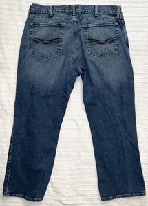 Ariat M4 Jeans Herren Größe 38x30 Blau Legacy Relaxed Bootcut Western Medium Wash - Bild 1 von 12