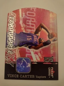 Vince Carter 2000-01 Fleer Inserto Formidable Genuino #1 Toronto Raptors - Imagen 1 de 3
