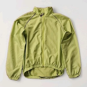 Canari High Visibility Neon Yellow Cycling Jacket Reflective Adult Size Medium M - Picture 1 of 6