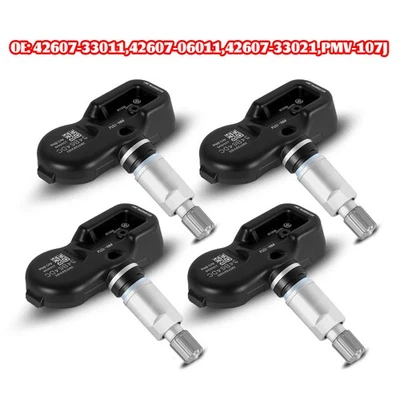 4x Genuine OEM PMV-107J TPMS Tire Pressure Sensor For Toyota 4Runner RAV4 Lexus - Image 1 of 4