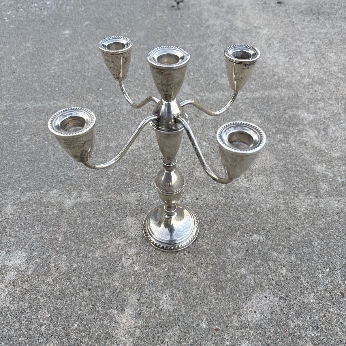 うるるDUCHIN　STERLING　SILVER蝋立燭台一對　R4320 うるるDUCHIN STERLING SILVER蝋立燭台一對 R4320 うるるDUCHIN