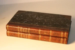ALEXANDRE DUMAS, ANGE PITOU, RARE EDITION ANCIENNE RELIEE, 2 VOL., 1862. - Foto 1 di 1