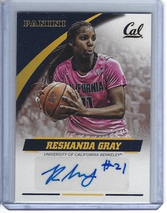 2015 Panini Collegiate Cal Team Collection Reshanda Gray Autograph Auto - Picture 1 of 1