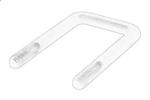Brida de ballesta OE IVECO 504247793 - Imagen 1 de 6