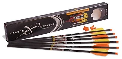 Carbon Express Mayhem 20-Inch Fletched Carbon Crossbolt/Crossbow Arrow with - Image 1 of 4