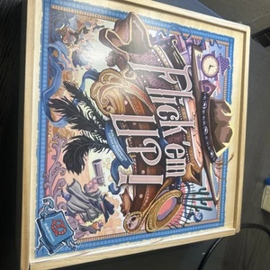 Flick Em Up Brettspiel Holz Edition + Hengst Canyon Erweiterung - Bild 1 von 11