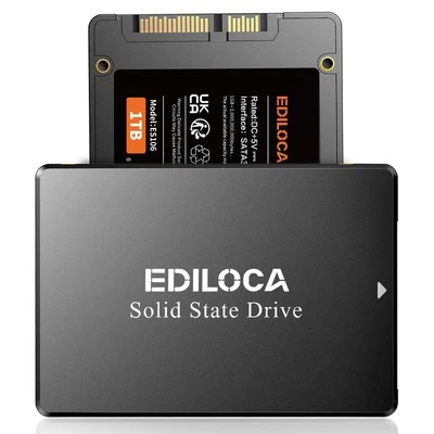 Ediloca 2,5'' SATA SSD 1TB 2TB 4TB 128GB 512GB TLC 6Gb/s Interne SSD-Festplatte - Bild 1 von 4