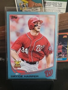 2013 Topps Bryce Harper Walmart Blue Gold Cup Washington Nationals 🔥 - Picture 1 of 10