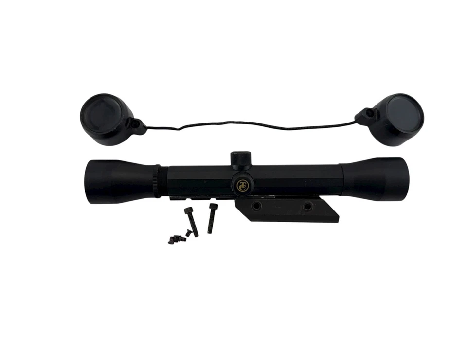 Suporte e capas vintage para mira telescópica Thompson Center TC LOBO 3x pistola - Imagem 1 de 4