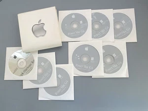 VTG Apple Power Mac G4 Software Power Mac G4, 9 CD Discs Media Pack, OS 9, OSX - Picture 1 of 7