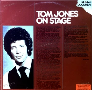 Tom Jones - On Stage LP (VG/VG) .* - Picture 1 of 1