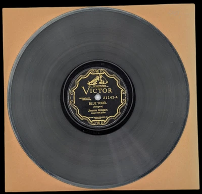 Jimmie Rodgers – Blue Yodel / Away Out On The Mountain 21142, 78 RPM, US, 1928 - Image 1 of 4
