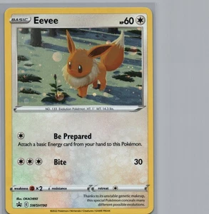 Eevee | Promo SWSH190 | SWSH: Tarjetas promocionales Sword & Shield | LP - Imagen 1 de 2