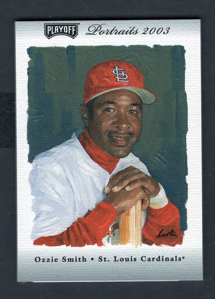 Autógrafo OZZIE SMITH 2003 PLAYOFF 7/15 COMO NUEVO Foto 1 de 2