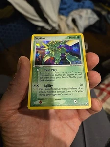 Pokemon, Scyther, EX Unseen Forces, 46/115 Holo Foil Stamp, English, HP - Picture 1 of 3
