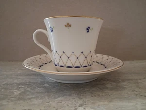 American Royalty Regalblu, sehr feines Porzellan, #7903, Teetasse & Untertasse - Bild 1 von 5
