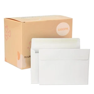 - 4” X 6” Envelopes (1000 Count) White A6 Envelopes for Invitations, Postcard... - Bild 1 von 7