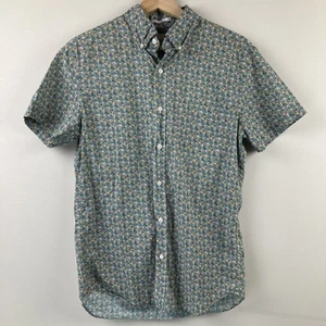 J Crew • Liberty Fabric • Kurzarm Hemd • Herren Small Floral Button Slim Fit - Bild 1 von 6