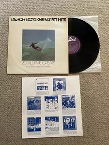 The Beach Boys Greatest Hits - 1981 Australia Vinyl Album + Insert - Capitol - Picture 1 of 2