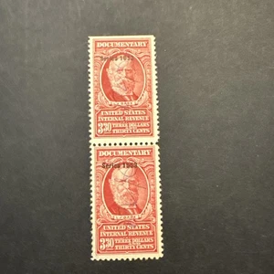 US Scott #R640 Pair  Used Ng Revenue US Stamps - Picture 1 of 2