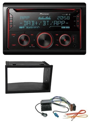Pioneer 2DIN DAB MP3 Bluetooth USB CD Autoradio für VW Golf IV Polo Passat T4 Fo - Bild 1 von 4